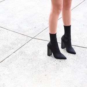 Tony Bianco Black Heeled Diddy Boots
